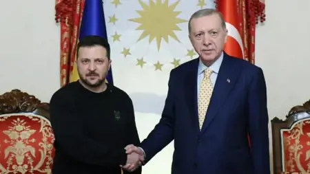 أردوغان يستقبل الرئيس الأوكراني في اسطنبول أردوغان يستقبل الرئيس الأوكراني في اسطنبول