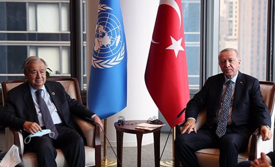 غوتيريش يعرب عن امتنانه للدعم "السخي" الذي تقدمه تركيا للاجئين