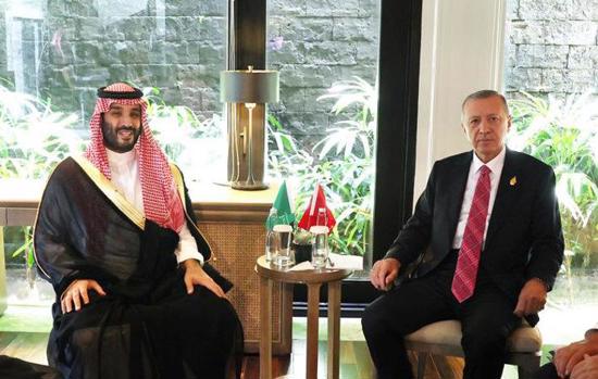 عاجل /أردوغان يلتقي ولي العهد السعودي على هامش قمة مجموعة العشرين