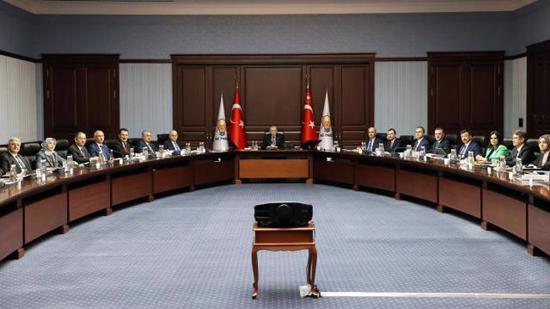 العدالة والتنمية يجتمع برئاسة أردوغان