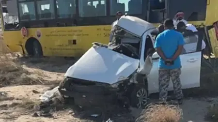مصرع 4 طالبات جراء حادث مروع بالمملكة العربية السعودية