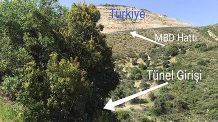 اكتشاف نفق على الحدود السورية التركية