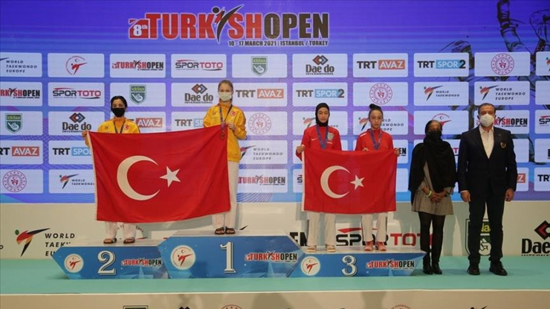 تركيا تحقق 24  ميدالية باليوم الخامس للبطولة المفتوحة للتايكوندو