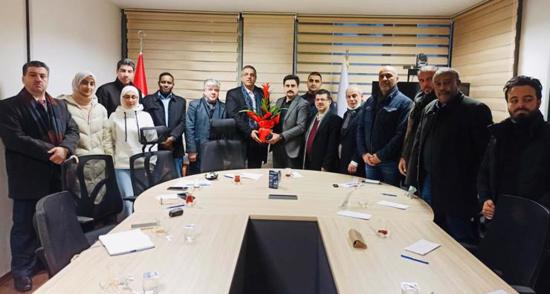 المجلس الأعلى للجاليات العربية يزور مدير دائرة الهجرة في إسطنبول