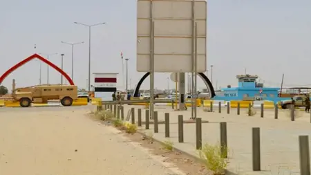 العراق يعيد 1905جندي سورى عبر منفذ القائم بحضور تنسيق حكومي