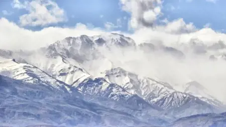 مشاهد ساحرة بعد تساقط الثلوج للمرة الأولى في كهرمان مرعش