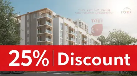 حملة خصم 25% من TOKİ: فرصة ذهبية لسداد الديون العقارية في تركي