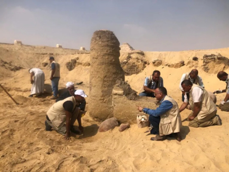 مصر: العثور على قوالب"جبن الحلوم" يعود تاريخها إلى عهد الفراعنة