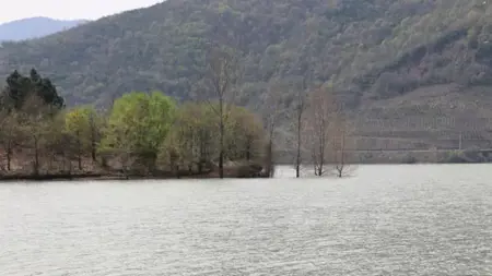 تركيا ..ارتفاع منسوب المياه في سد يوفاجيك بولاية كوجالي