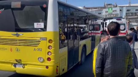 اصطدام سيارة بحافلة ركاب في إسطنبول