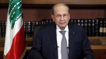 الرئيس اللبناني يوقع اتفاقية حدود بحرية مع إسرائيل