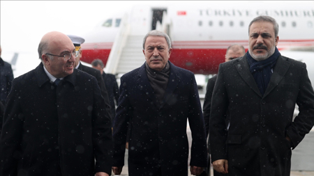 وزراء دفاع تركيا وروسيا وسوريا يجتمعون في موسكو