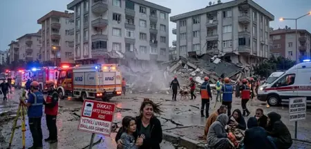 زلزال بقوة 4.9 درجات يضرب أضنة التركية