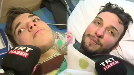 شاب تركي يكشف سر صموده "198" ساعة تحت الأنقاض