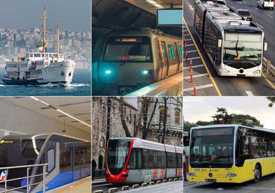 الزيادة المقترحة على رسوم المواصلات العامة في إسطنبول