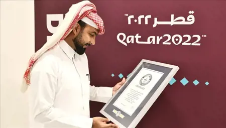 مشجع قطري يدخل موسوعة غينيس بهذا الإنجاز غير المسبوق