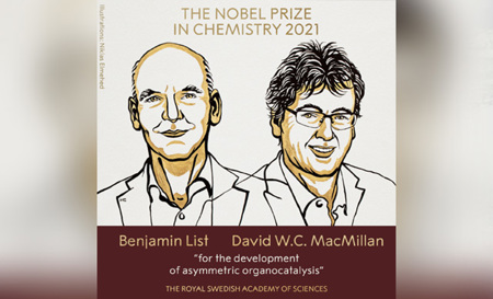 منح جائزة نوبل في الكيمياء لبنيامين ليست وديفيد ماكميلان