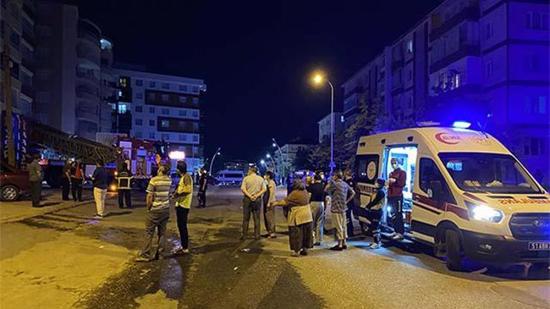 حريق في شقة سكنية في نيغدة وسط تركيا