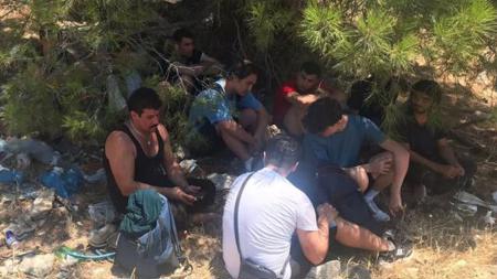 القبض على 143 مهاجراً غير نظامي في إزمير