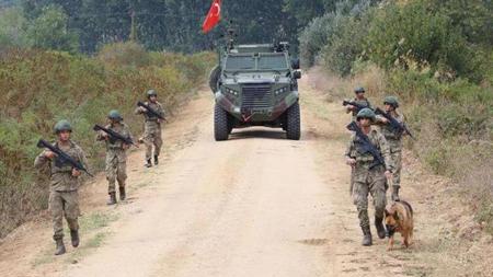 قوات الأمن التركية تلقي القبض على إرهابيين على حدود تركيا مع سوريا