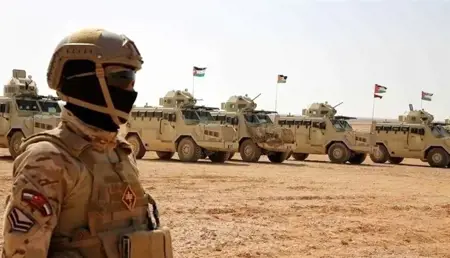 الجيش الأردني يعلن اسقاط طائرة مسيرة مفخخة قادمة من سوريا