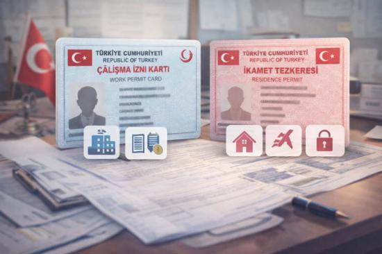 إذن العمل أم الإقامة؟ الفروق القانونية كاملة