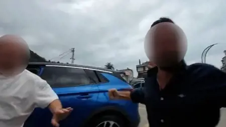 فرض غرامة 360 ألف ليرة على شخصين اعتديا على راكب دراجة هوائية في رايزه التركية