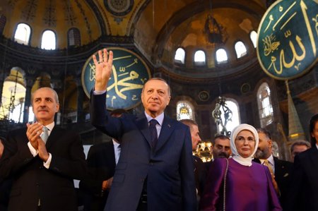 رسالة أردوغان في الذكرى السنوية الأولى لإعادة فتح "آيا صوفيا"