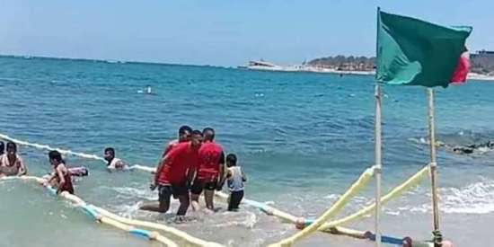 الأول من نوعه.. افتتاح شاطئ للمكفوفين في مصر