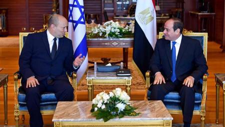 منذ أكثر من 20 عاما.. المرة الأولى التي يبيت فيها رئيس وزراء الاحتلال على أرض مصر