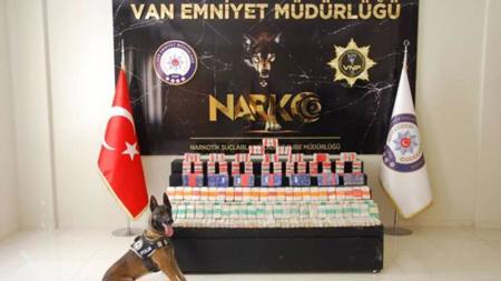 ضبط 205 كيلوغراما من المخدرات شرقي تركيا