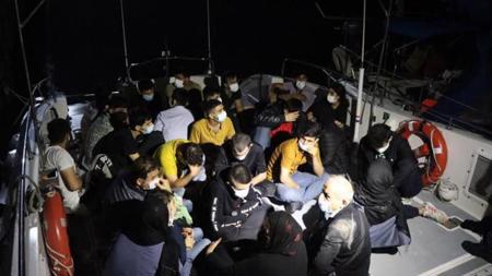 تركيا :انقاذ 27 مهاجرا غير نظامي في جناق قلعة