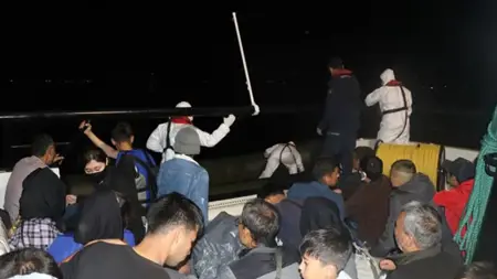 تركيا.. إنقاذ 35 مهاجرا وضبط  57 آخرين في جناق قلعة