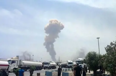 عاجل: انفجار مفاجئ يهز ميناء رجائي في إيران.. 281 ضحية والدمار في كل مكان