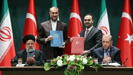 توقيع 10 اتفاقيات بين تركيا وإيران بحضور أردوغان ونظيره الإيراني