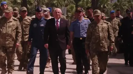 عاجل ..وزير الدفاع التركي الجديد يقطع زيارته لولاية هاتاي 