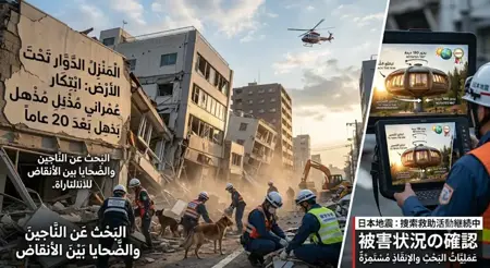 كارثة باليابان: زلزال مدمر يحيي الرعب وينشر الخراب