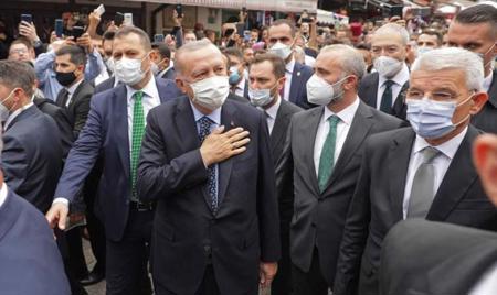 استقبال شعبي حافل لأردوغان في العاصمة البوسنية 