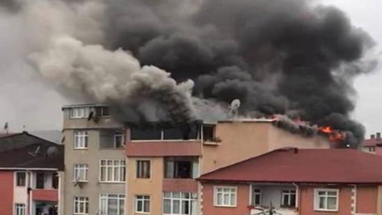 وفاة طفل معاق في حريق مبنى بإسطنبول