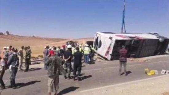 مصرع 11 شخصاً في حادث انقلاب حافلة في المغرب