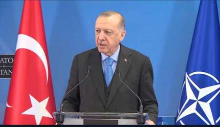 كلمة الرئيس أردوغان في القمة الطارئة لزعماء دول حلف "الناتو"
