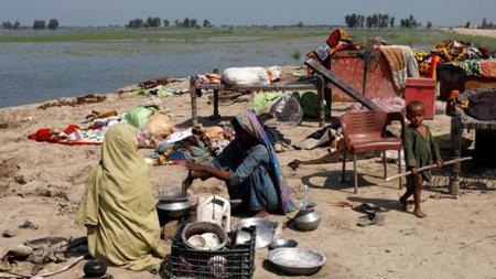 استنفار وبائي بعد الفيضانات الشديدة التي ضربت باكستان