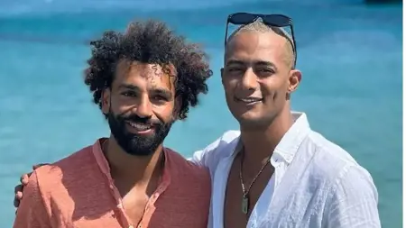 تعليق ليفربول على صورة جمعت بين محمد صلاح ومحمد رمضان يحصد تفاعلا كبيرا