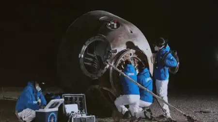 الصين ترسل طاقمًا جديدًا من رواد الفضاء إلى المحطة الفضائية