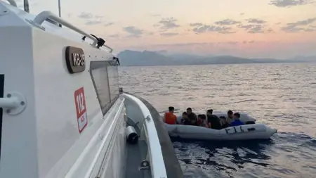 إنقاذ 43 مهاجراً غير شرعي في بودروم