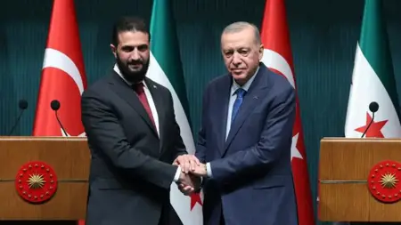 الشرع يشكر الرئيس أردوغان