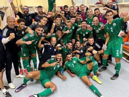 تصفيات مونديال 2022.. الجزائر تكتسح النيجر برباعية نظيفة 