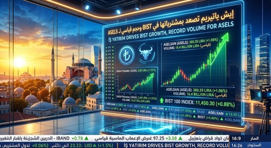 إيش ياتيريم تصعد بمشترياتها في BIST وحجم قياسي لـ ASELS