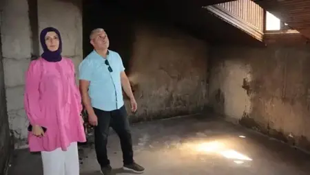   فرار مستأجر بعد اضرامه النار في منزل بولاية قيصري