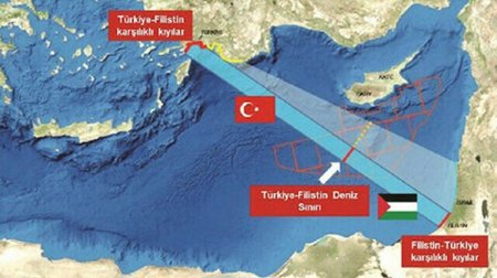 تفاصيل مقترح تركي لترسيم الحدود البحرية مع فلسطين